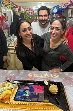 إحتفال صالون عبير بعيد ميلاد الجميلة علا عادل