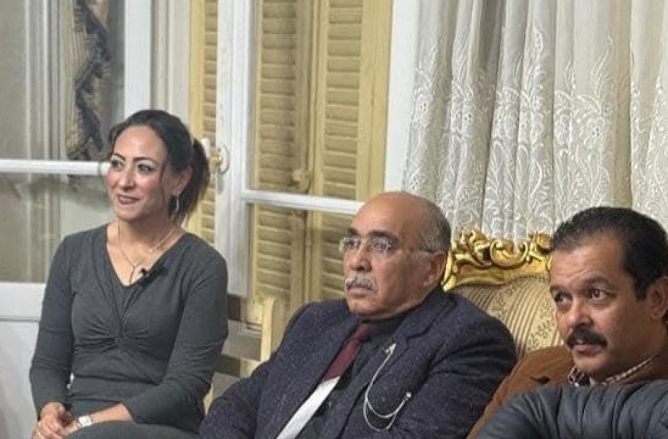 الشاعر والأديب عادل حراز واللواء جمال رشاد